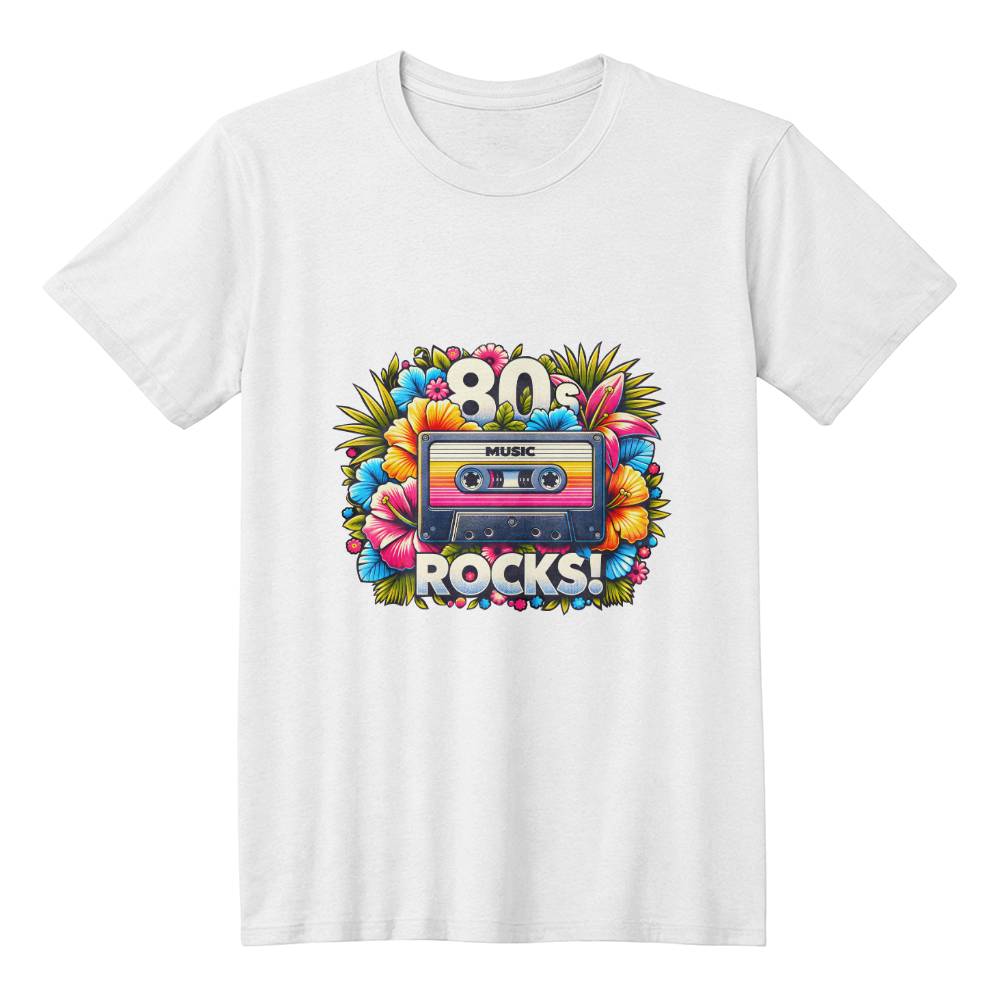 Nostalgia T Shirt - 80s Rocks