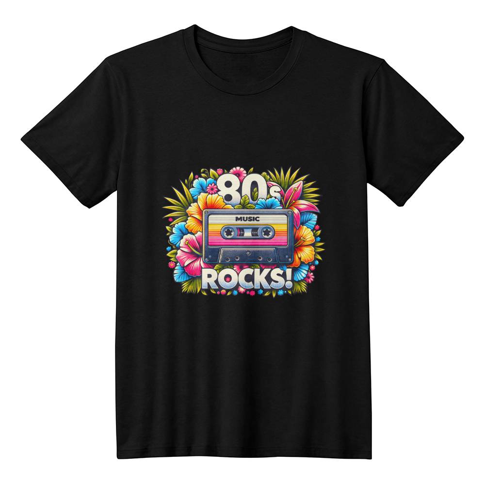 Nostalgia T Shirt - 80s Rocks