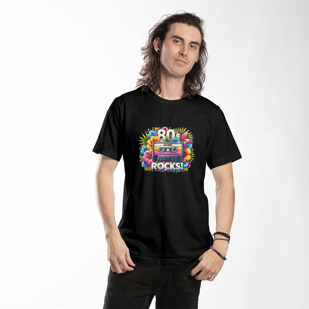 Nostalgia T Shirt - 80s Rocks