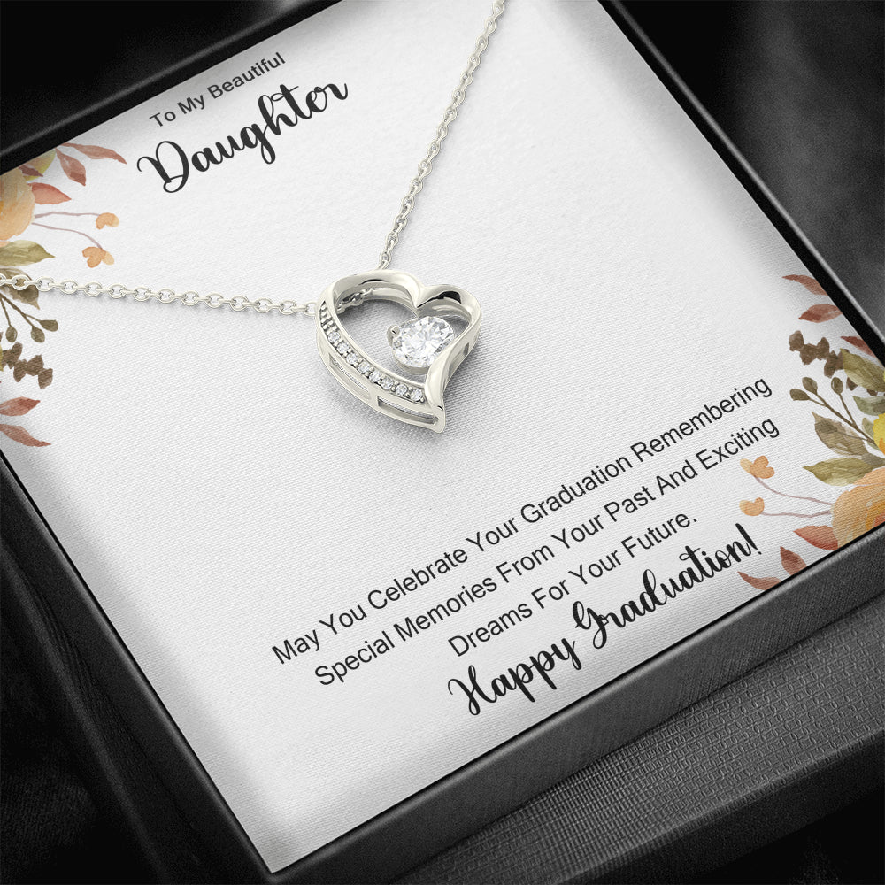 Daughter necklace for Graduation