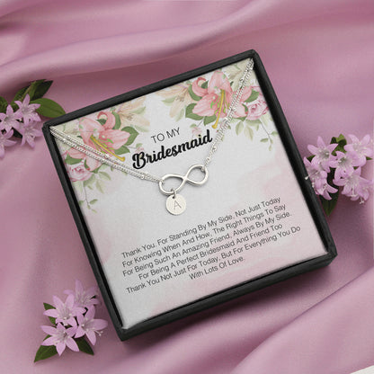 To My Bridesmaid - I Express My Deepest Thanks To You