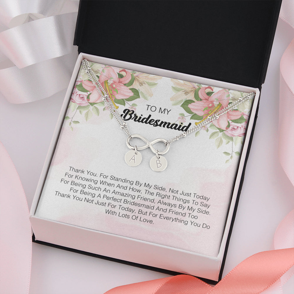 To My Bridesmaid - I Express My Deepest Thanks To You