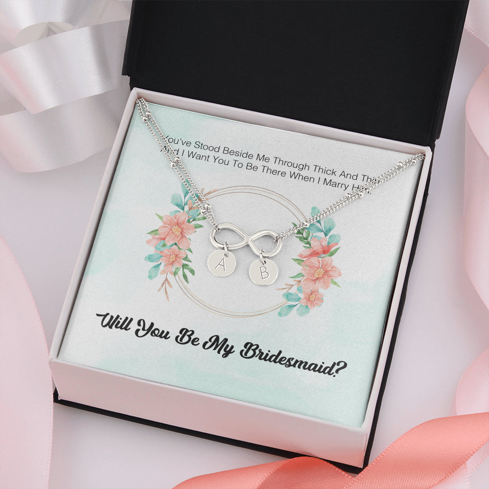 To My Bridesmaid - I Express My Deepest Thanks To You