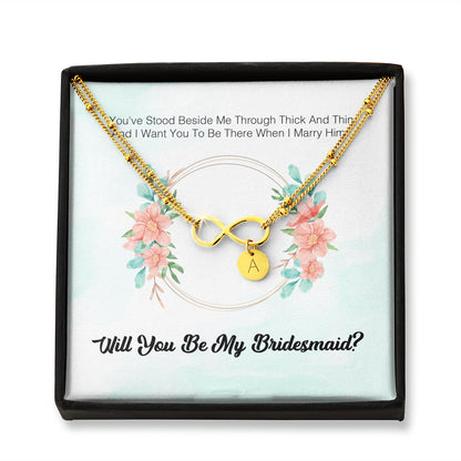 To My Bridesmaid - I Express My Deepest Thanks To You