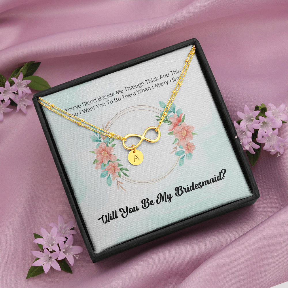 To My Bridesmaid - I Express My Deepest Thanks To You