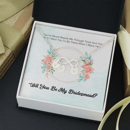 To My Bridesmaid - I Express My Deepest Thanks To You