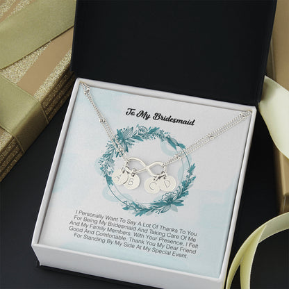 To My Bridesmaid - I Express My Deepest Thanks To You