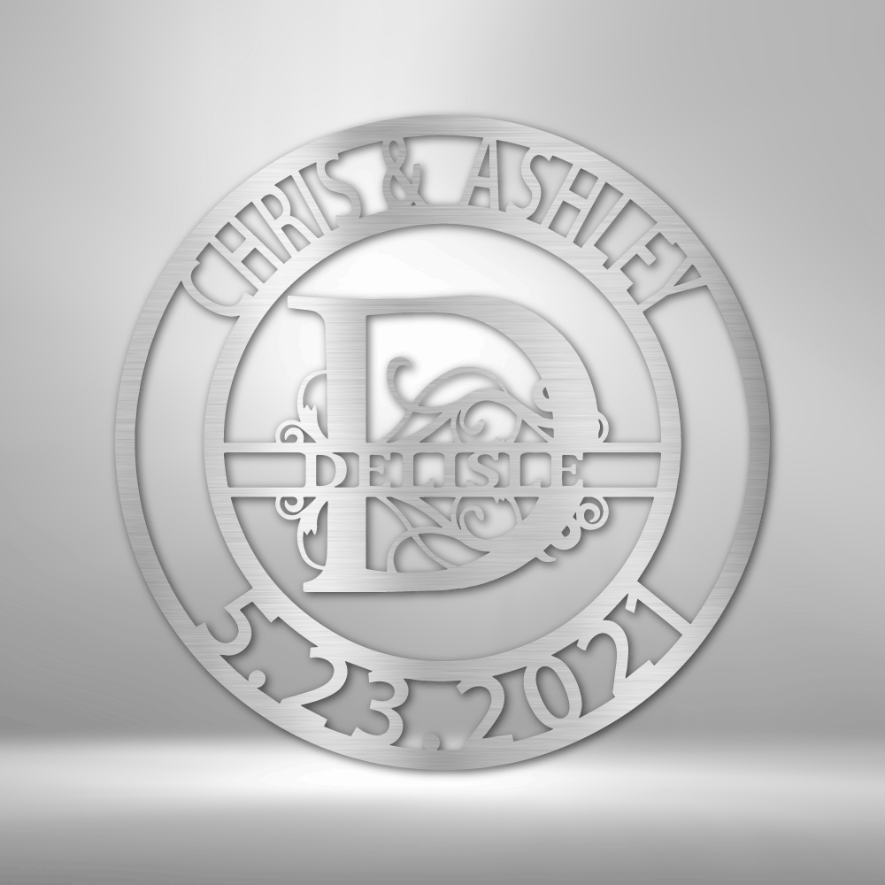 Metal art 3 Chris & Ashley