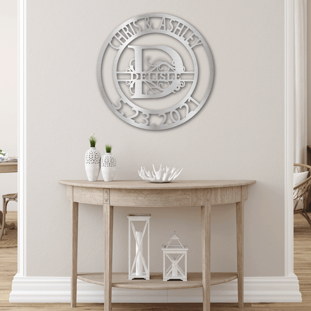 Metal art 3 Chris & Ashley