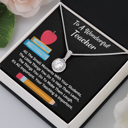 To A Wonderful Teacher - Your Teaching Is Important