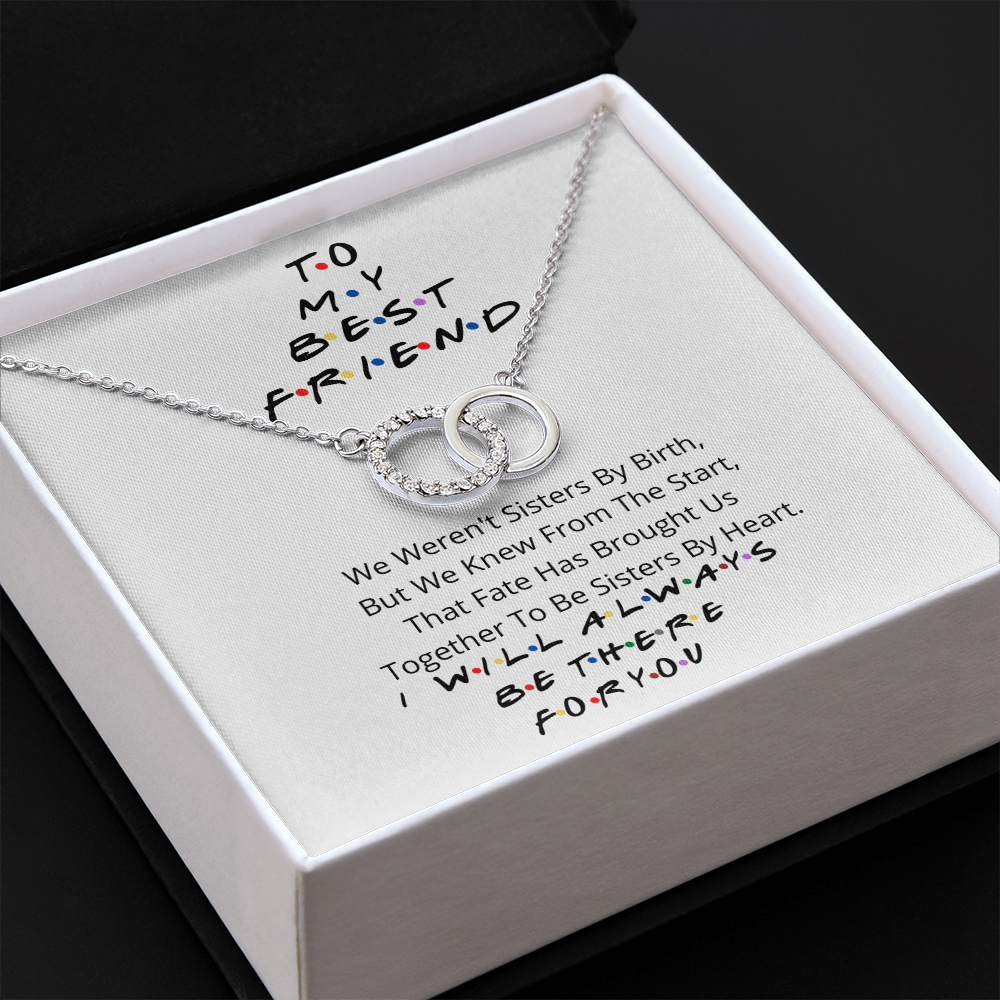 To my best friend rings necklace