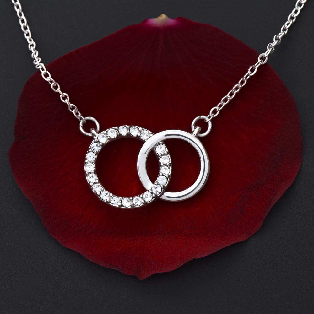 To my best friend rings necklace