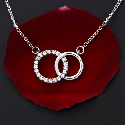 To my best friend rings necklace