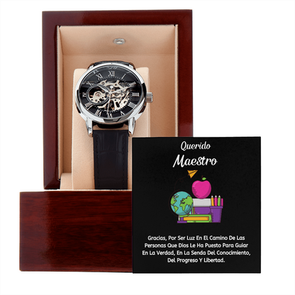 Teacher Watch gift - Teacher appreciation gift - Gifts to my teacher - Teacher gifts