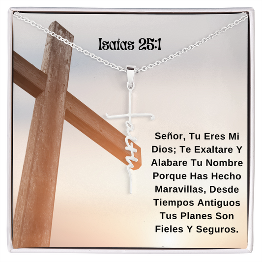 Señor, Tu Eres Mi Dios; Te Exaltare Y Alabare Tu Nombre.