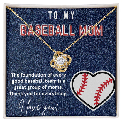 To My Baseball Mom - Thank You For Everything