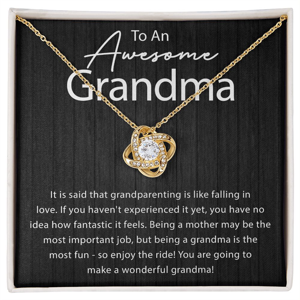 To An Awesome Grandma - Enjoy The Ride