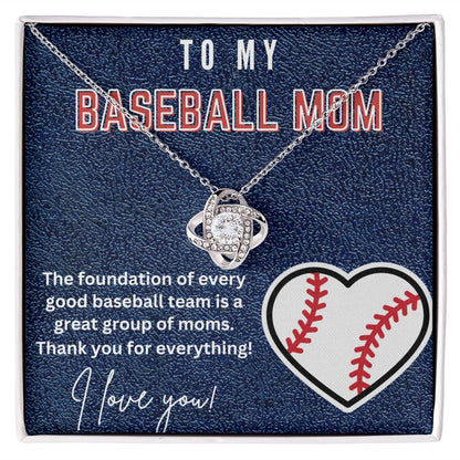 To My Baseball Mom - Thank You For Everything