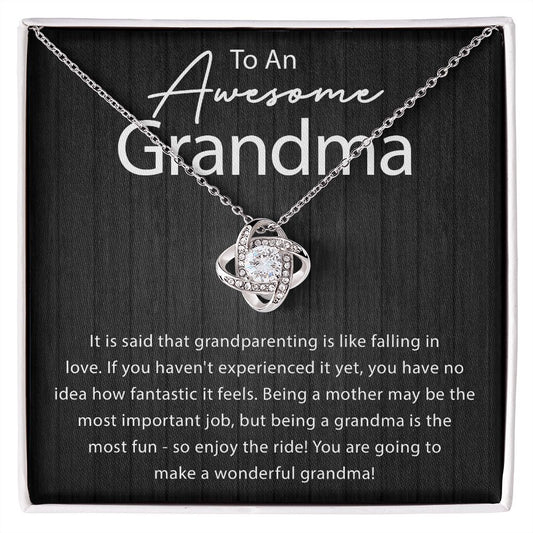 To An Awesome Grandma - Enjoy The Ride