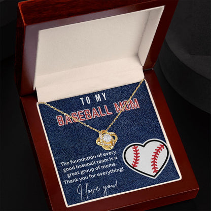To My Baseball Mom - Thank You For Everything