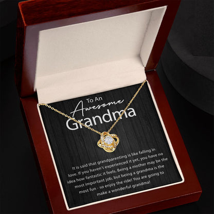 To An Awesome Grandma - Enjoy The Ride