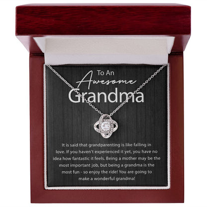 To An Awesome Grandma - Enjoy The Ride