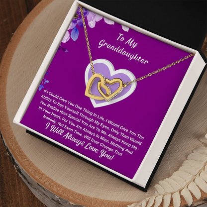 To My Granddaughter, Keep Me In Your Heart.