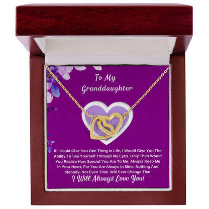 To My Granddaughter, Keep Me In Your Heart.