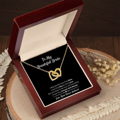 To My Beautiful Bride - Hearts Necklace