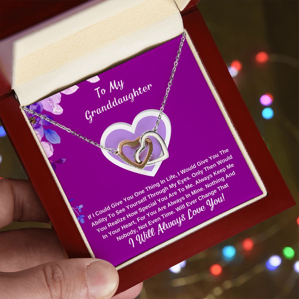To My Granddaughter, Keep Me In Your Heart.