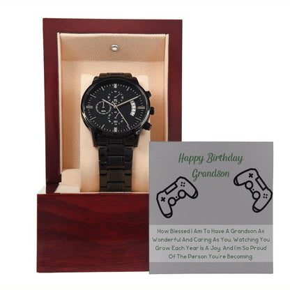 To My Grandson, Happy Birthday 2
