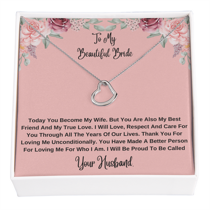 To My Beautiful Bride 2