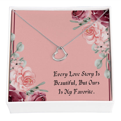 Every Love Story Is Beautiful, But Ours Is My Favorite