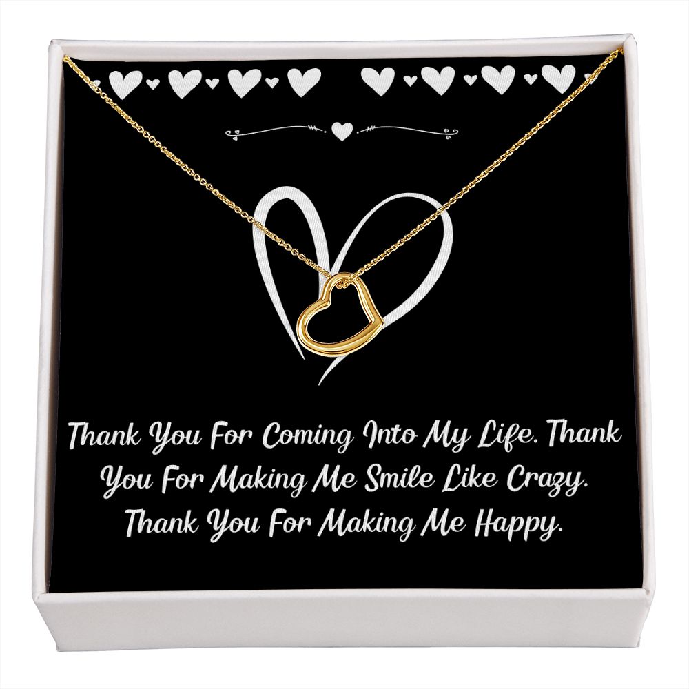 Thank You For Coming Into My Life