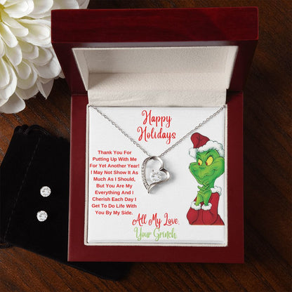 To My Wife. All Of My Love, Your Grinch.