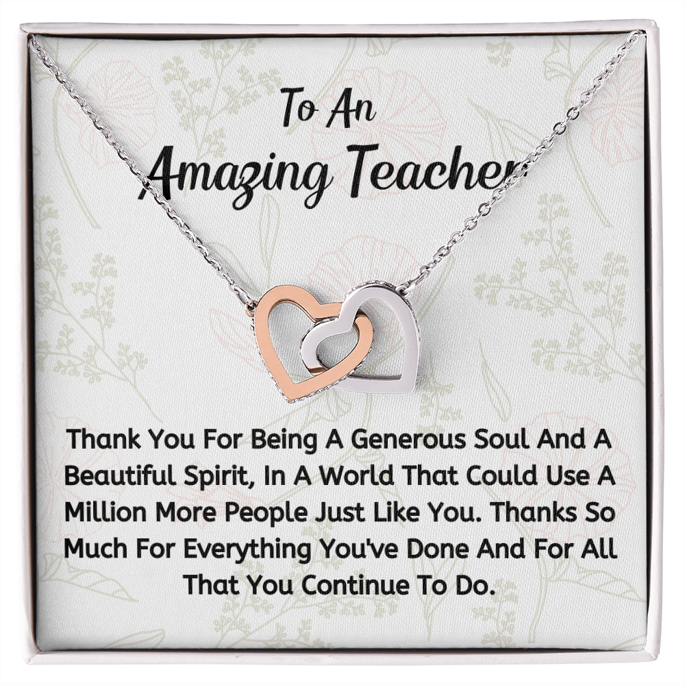 To An Amazing Teacher - You Are A Beautiful Soul