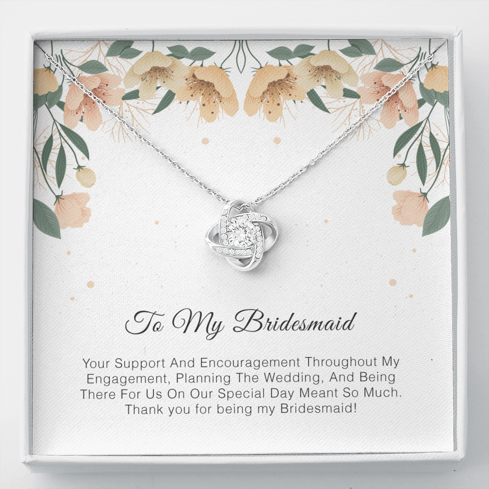 To My Bridesmaid - Thank You