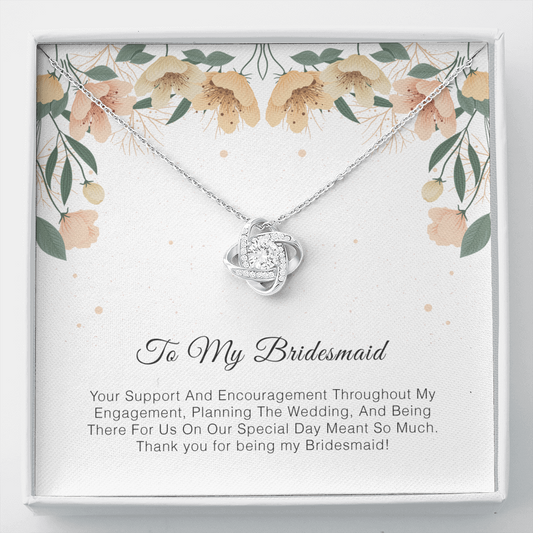 To My Bridesmaid - Thank You