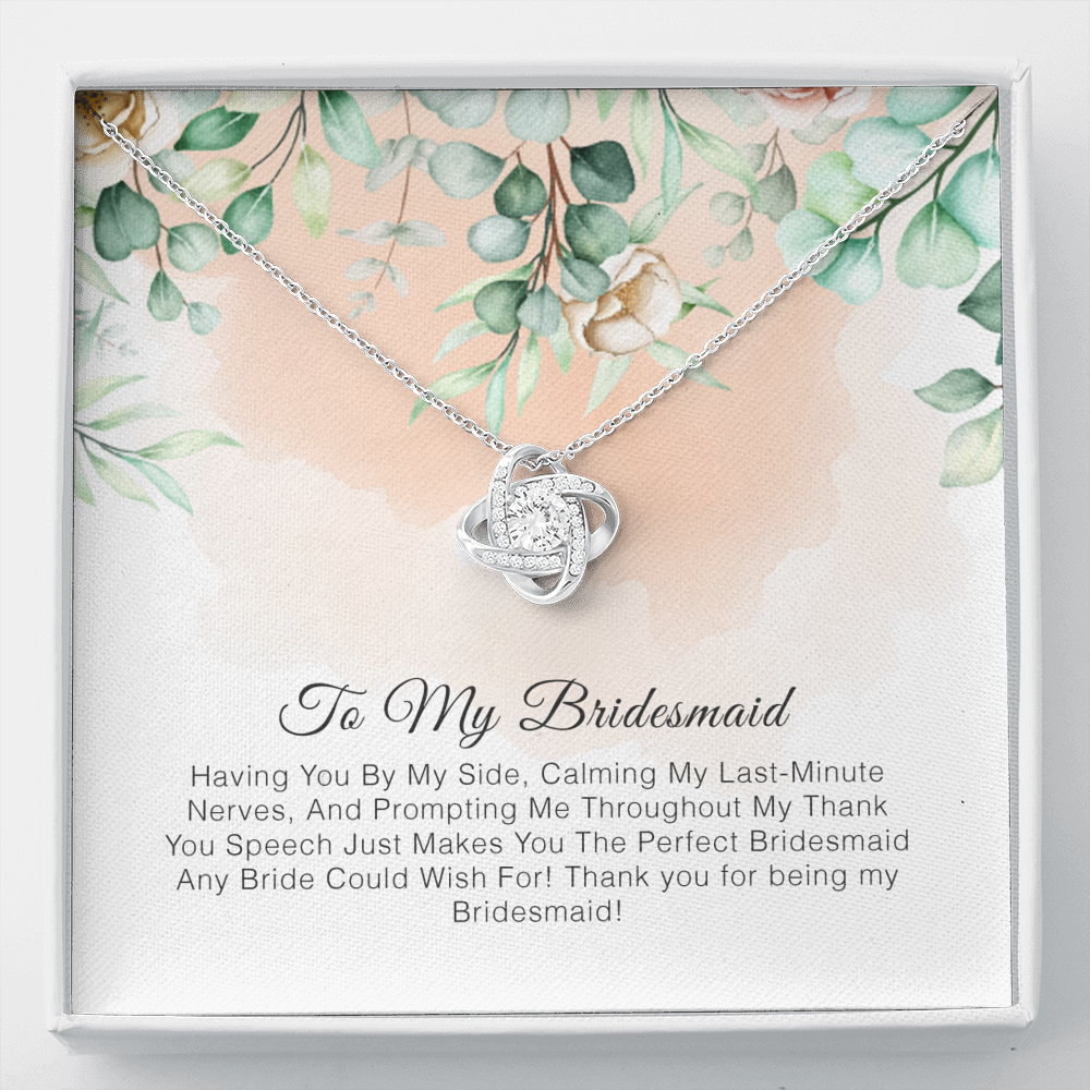 To My Bridesmaid - Thank You