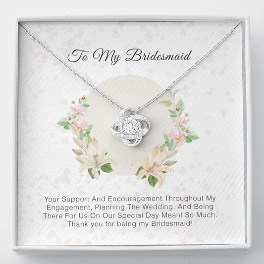 To My Bridesmaid - Thank You