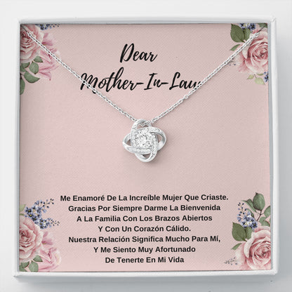 Dear Mother-In-Law -  Me Siento Afortunado De Tenerla