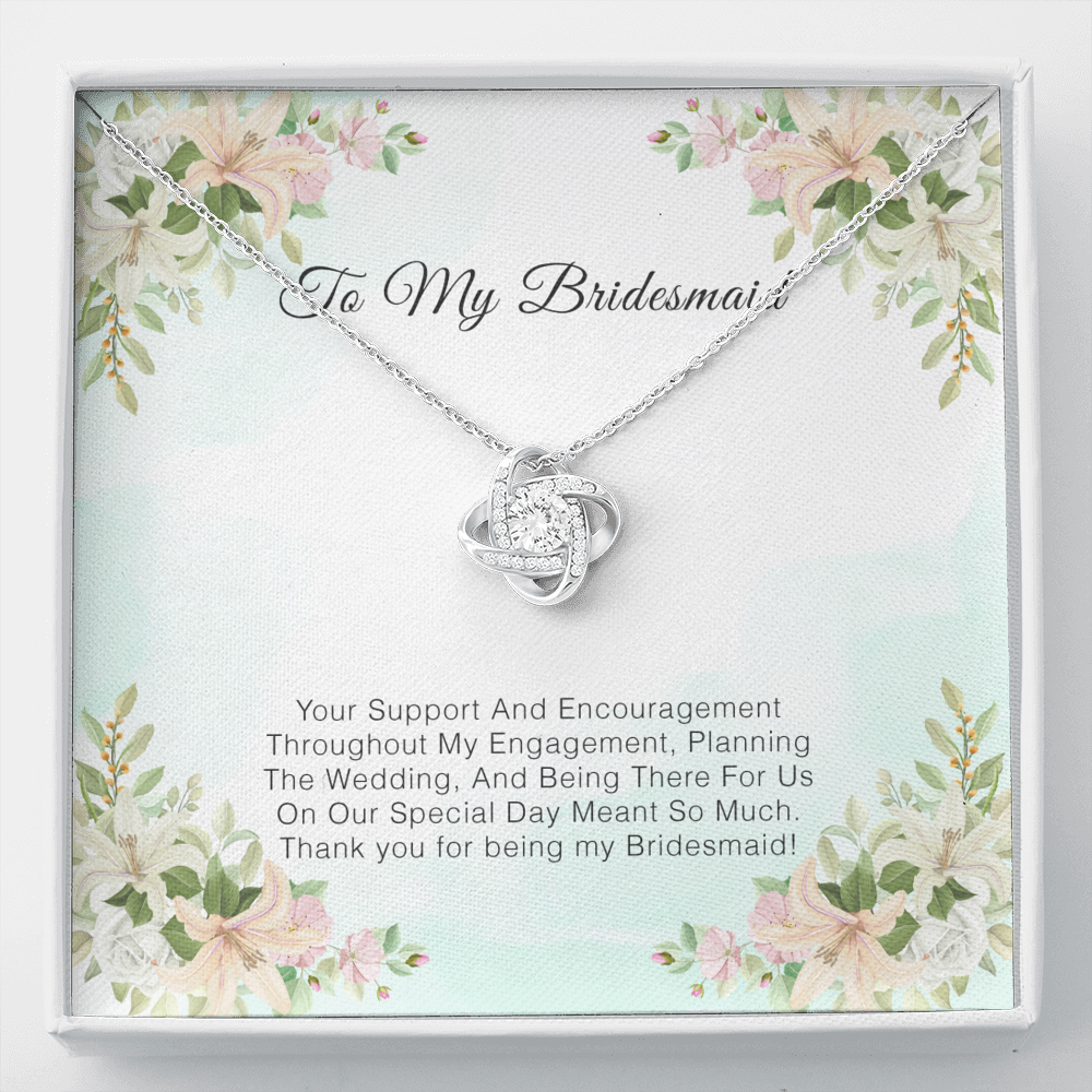 To My Bridesmaid - Thank You