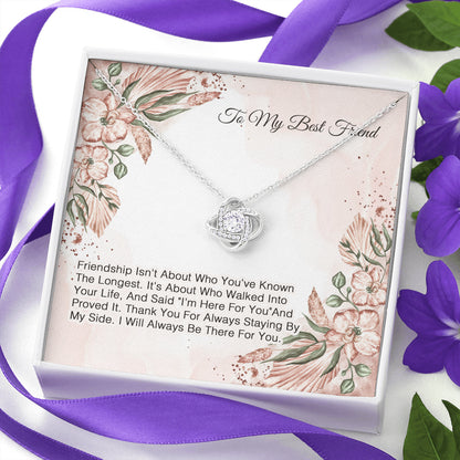 To My Best Friend - Thank You for Always Staying By My Side