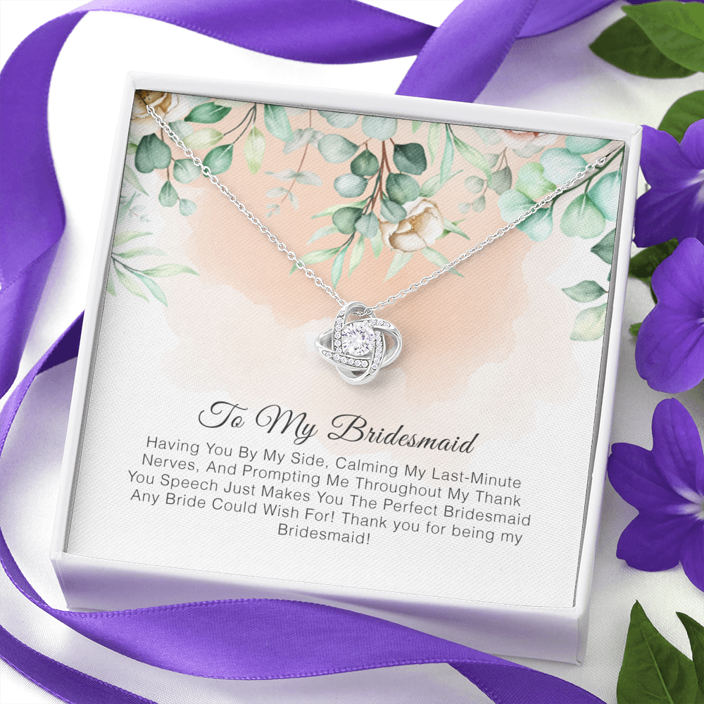 To My Bridesmaid - Thank You