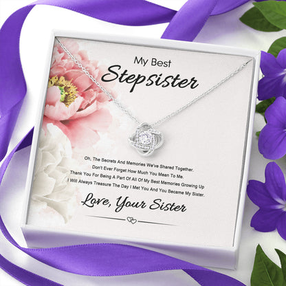 To The Best Stepsister - You mean so much to me.