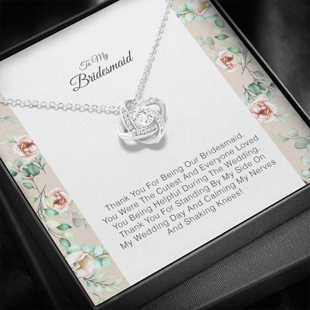 To My Bridesmaid - Thank You