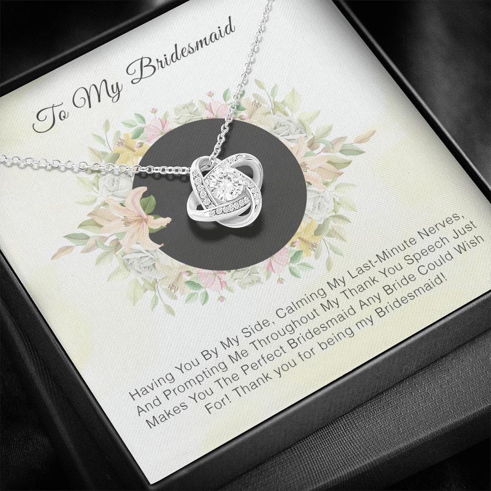 To My Bridesmaid - Thank You