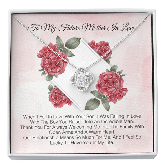 To My Future Mother In Law - Thank You For Always Welcoming Me Into The Family