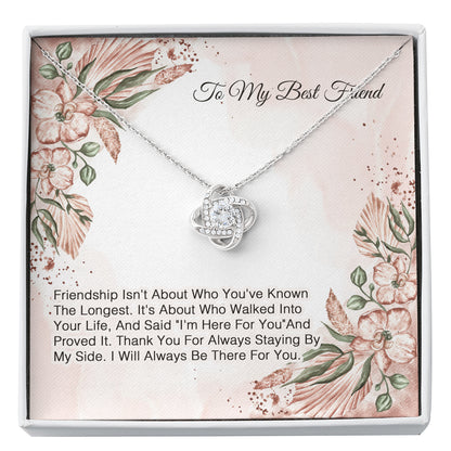 To My Best Friend - Thank You for Always Staying By My Side