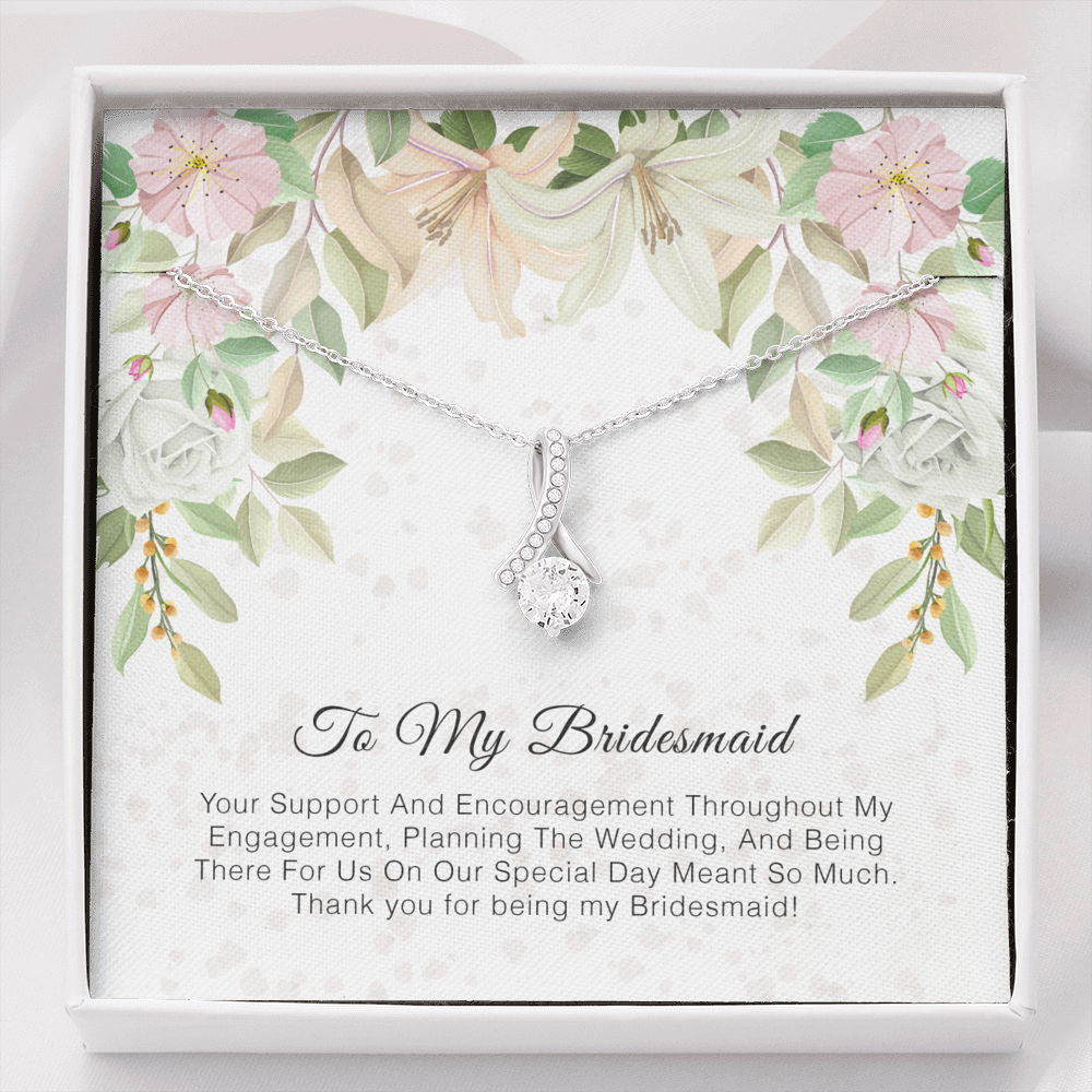 To My Bridesmaid - Thank You